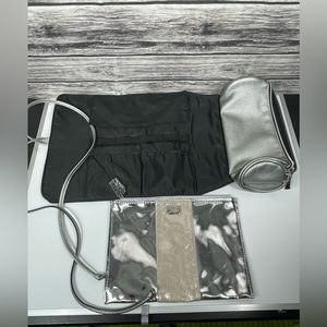 It Cosmetics Brush Bag/Organizer + Cosmetic Bag